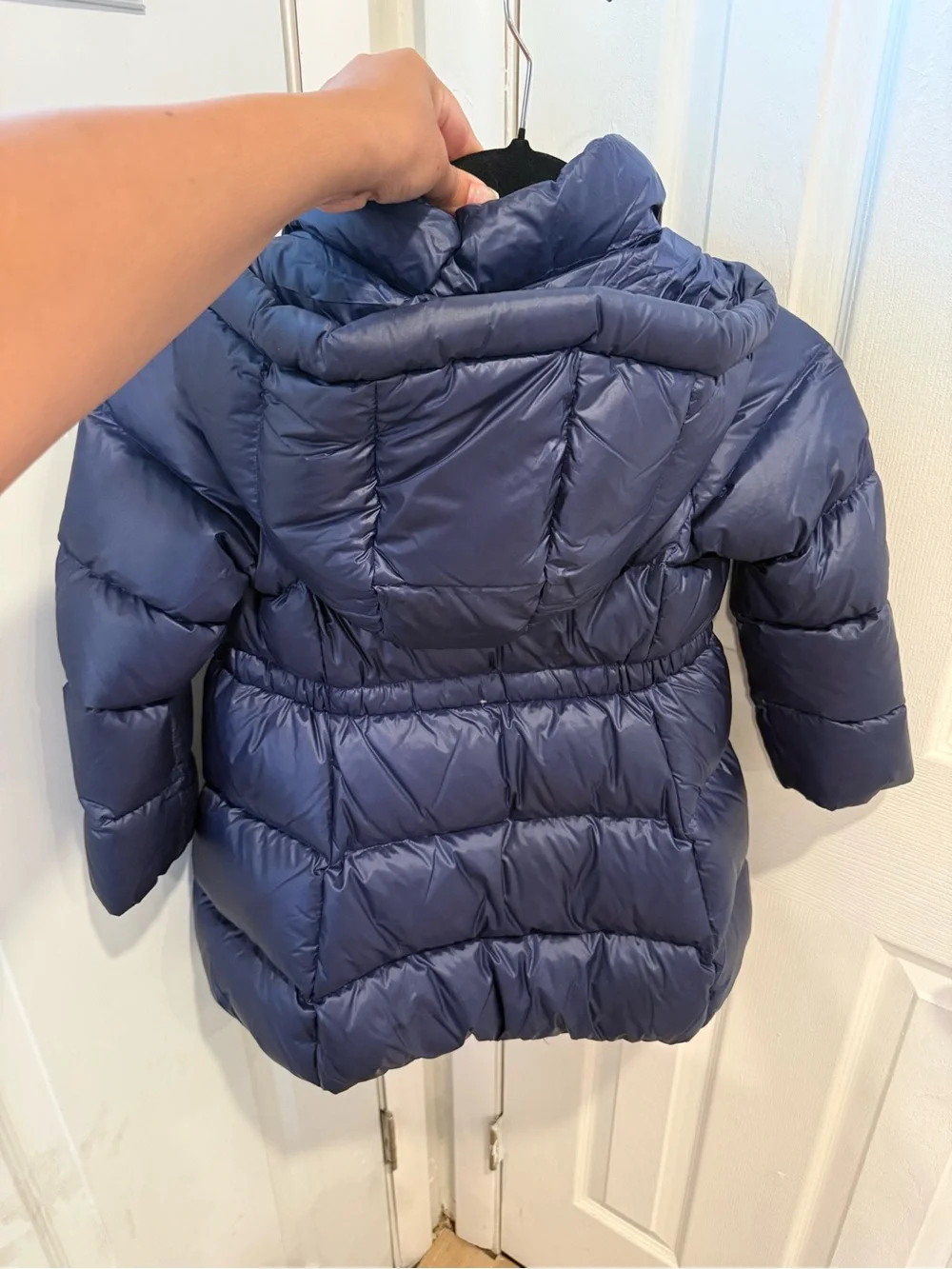 Ralph Lauren Girls Navy Blue Puffer Jacket